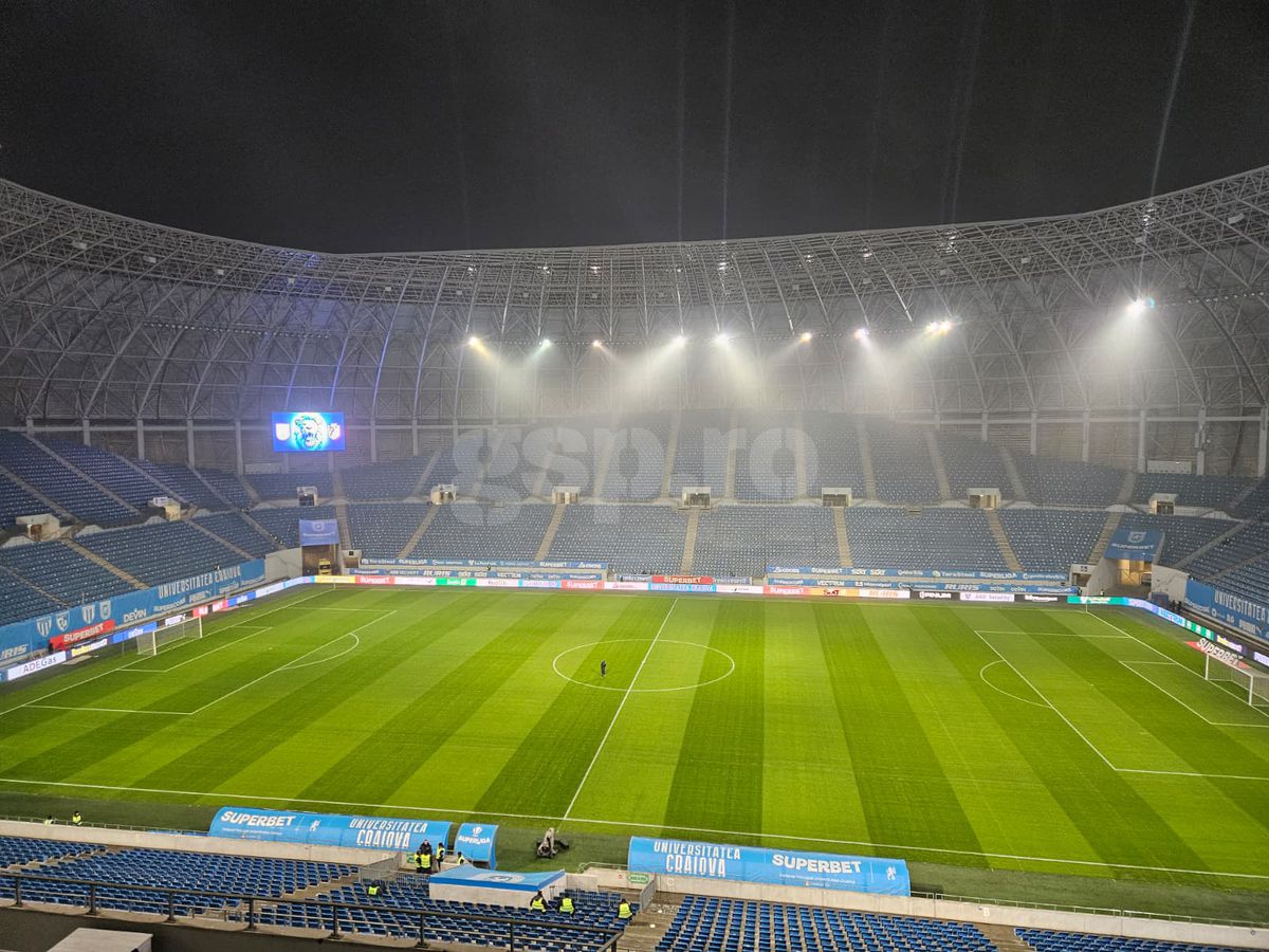 Universitatea Craiova - FC Botoșani, imagini înaintea meciului