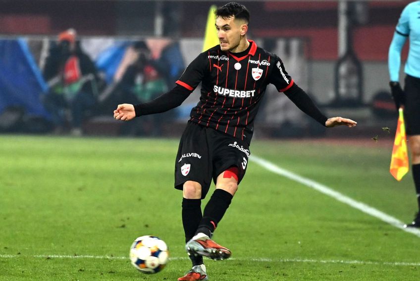 Raul Opruț, în Hermannstadt - Dinamo 1-2 // foto: sportpictures.eu