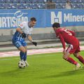 După Universitatea Craiova - Botoșani 2-0, Sebastian Mailat, extrema stânga a echipei moldovene, a lăudat-o pe echipa olteană, spunând că e cea mai puternică din Superliga/ foto: Andre Furnigă (GSP)