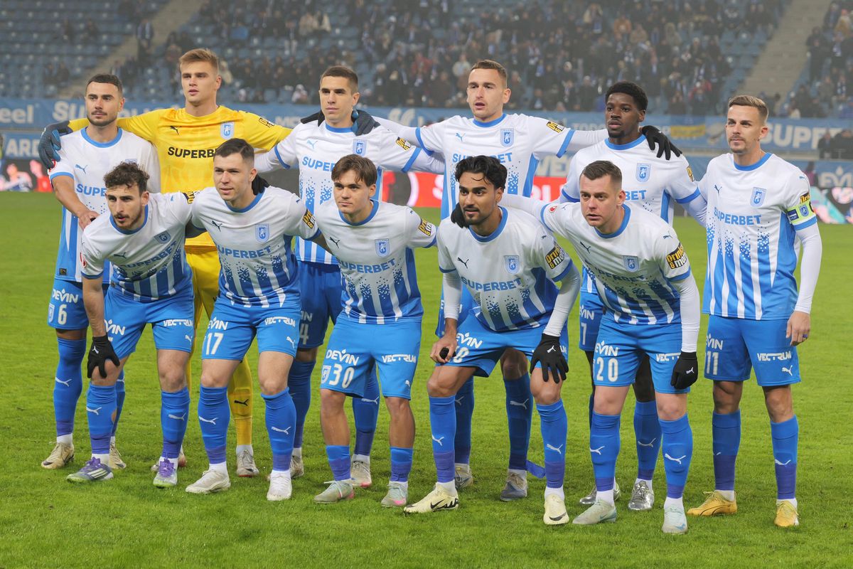Universitatea Craiova sperie Superliga! Botoșani nu a avut nicio șansă cu oltenii: statistică amețitoare a trupei lui Coelho