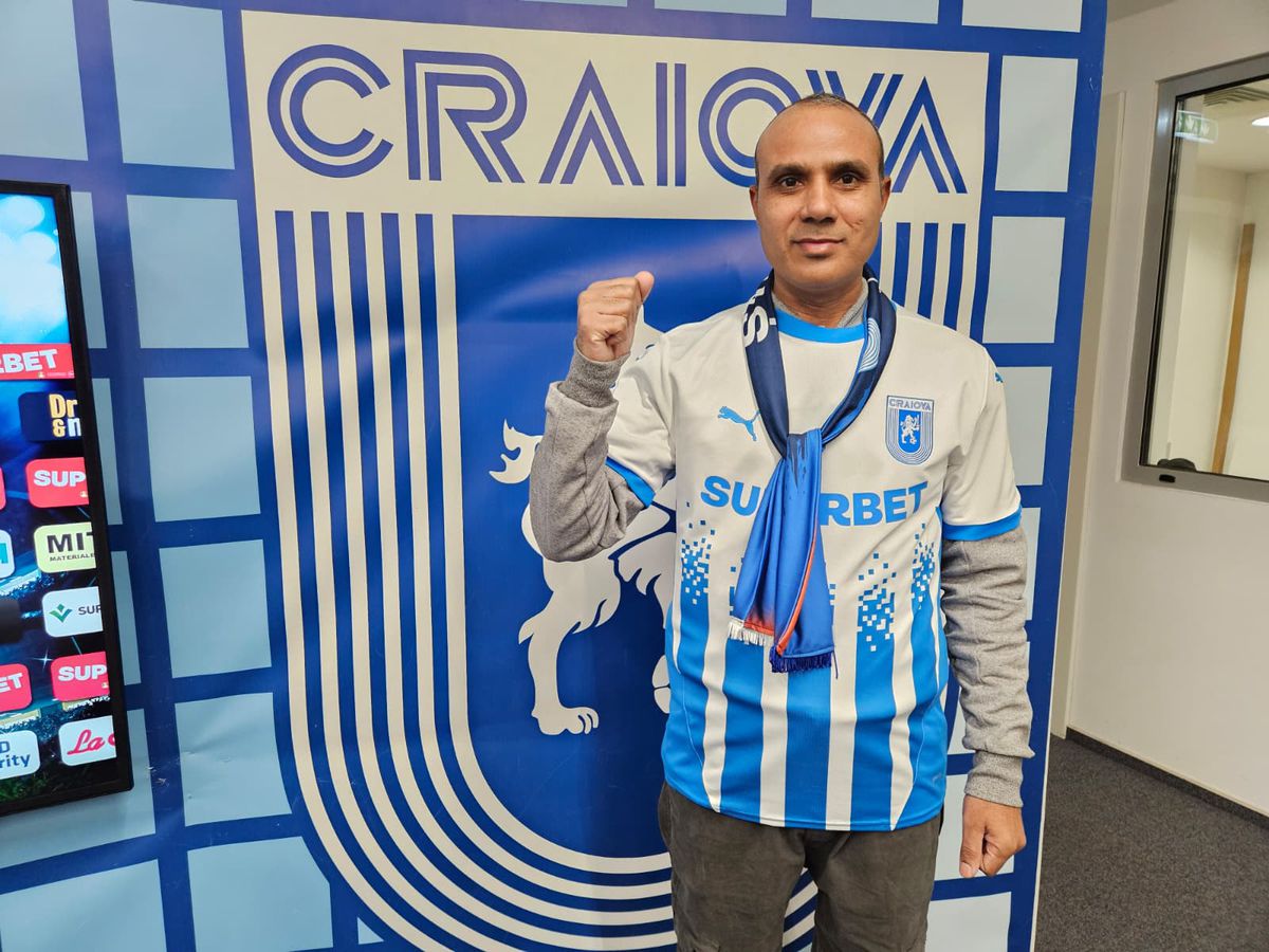 Vipan Kumar, la Universitatea Craiova - FC Botoșani