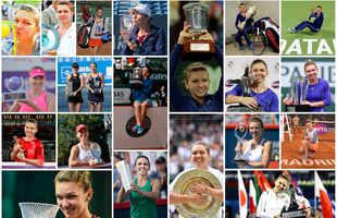 Simona Halep, la al 20-lea trofeu în 7 ani » Unde și când și-a obținut victoriile