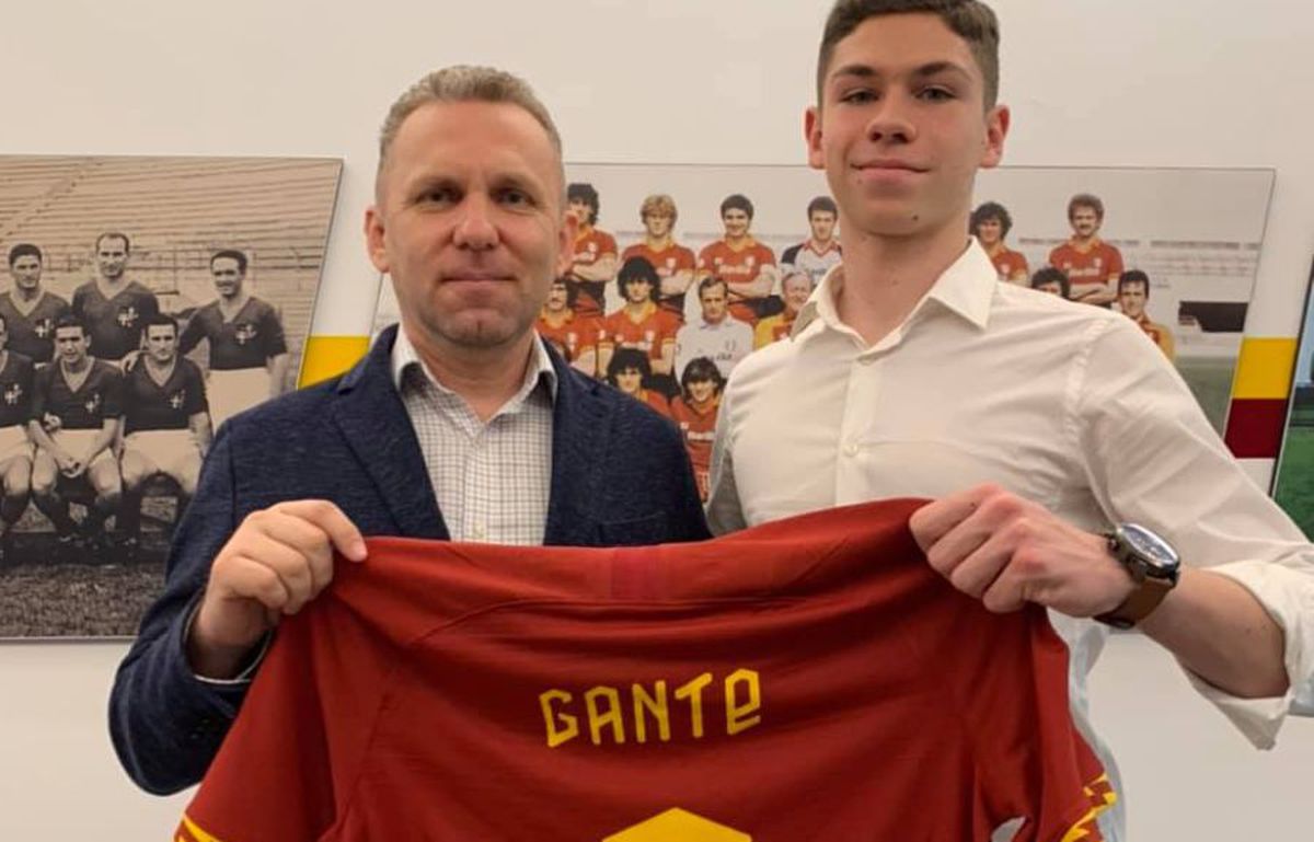 GALERIE FOTO Patrick Gânțe, transferat de AS Roma » Încă un român în Serie A