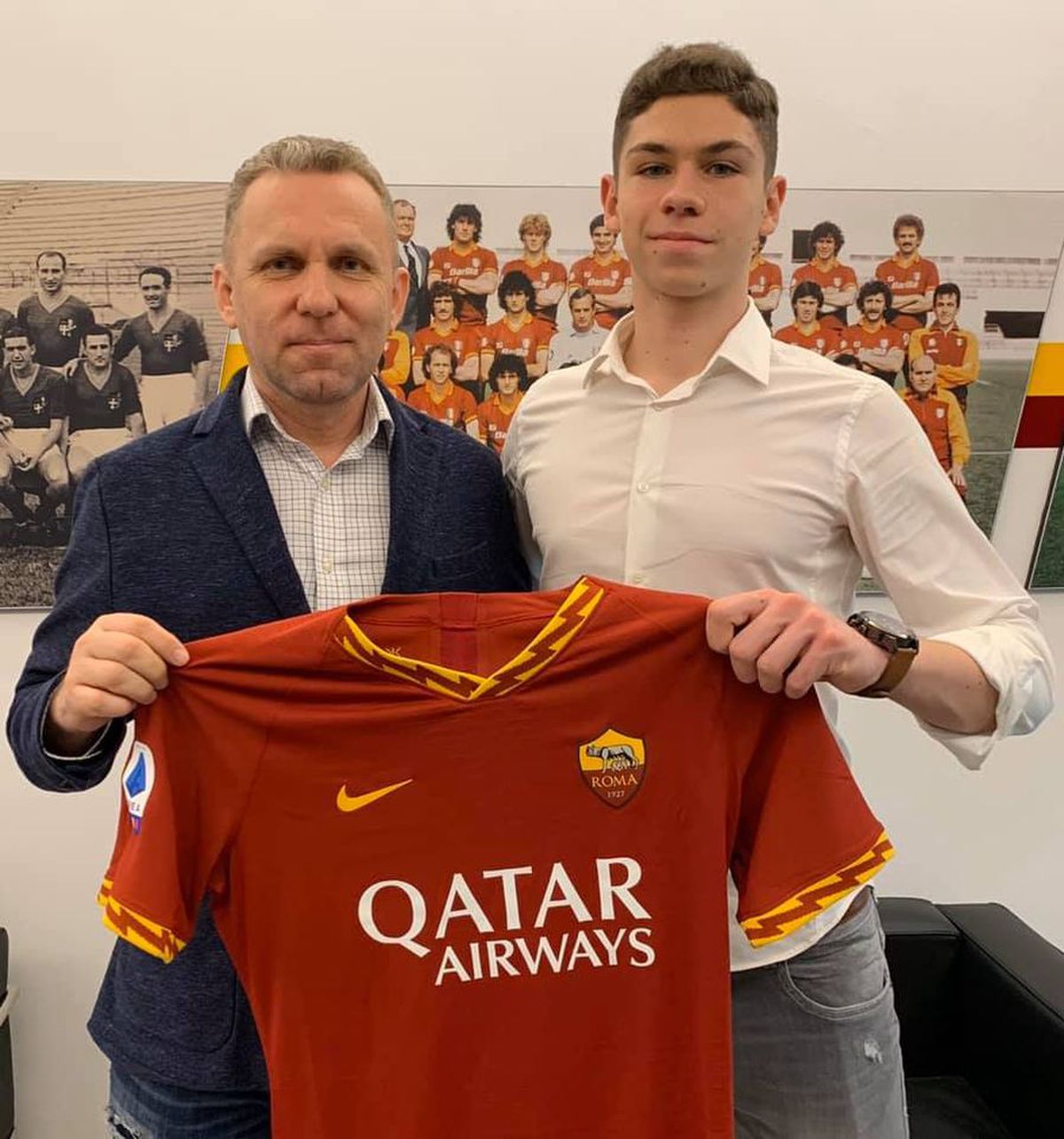 GALERIE FOTO Patrick Gânțe, transferat de AS Roma » Încă un român în Serie A
