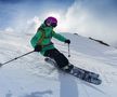 VIDEO+FOTO Imagini spectaculoase din dronă! Creasta Masivului Oslea a fost cucerită de cei mai buni schiori și snowboarderi