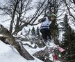 VIDEO+FOTO Imagini spectaculoase din dronă! Creasta Masivului Oslea a fost cucerită de cei mai buni schiori și snowboarderi