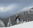 VIDEO+FOTO Imagini spectaculoase din dronă! Creasta Masivului Oslea a fost cucerită de cei mai buni schiori și snowboarderi
