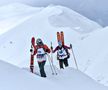 VIDEO+FOTO Imagini spectaculoase din dronă! Creasta Masivului Oslea a fost cucerită de cei mai buni schiori și snowboarderi