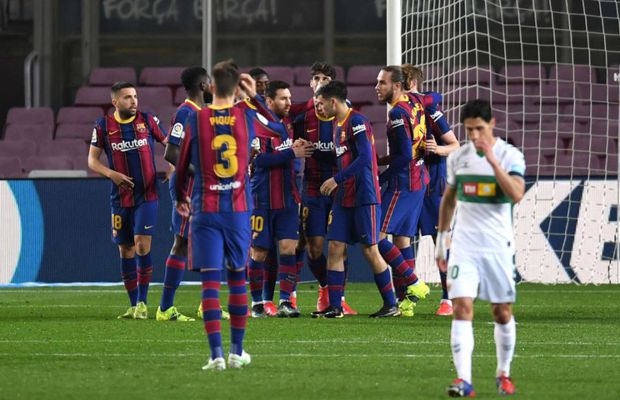 Barcelona - Elche 3-0 » Messi îl salvează pe Koeman! Prestație fabuloasă în repriza secundă a noului golgeter din La Liga