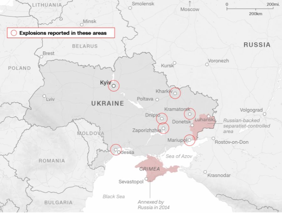 Rusia a invadat Ucraina » Insula Șerpilor, capturată!