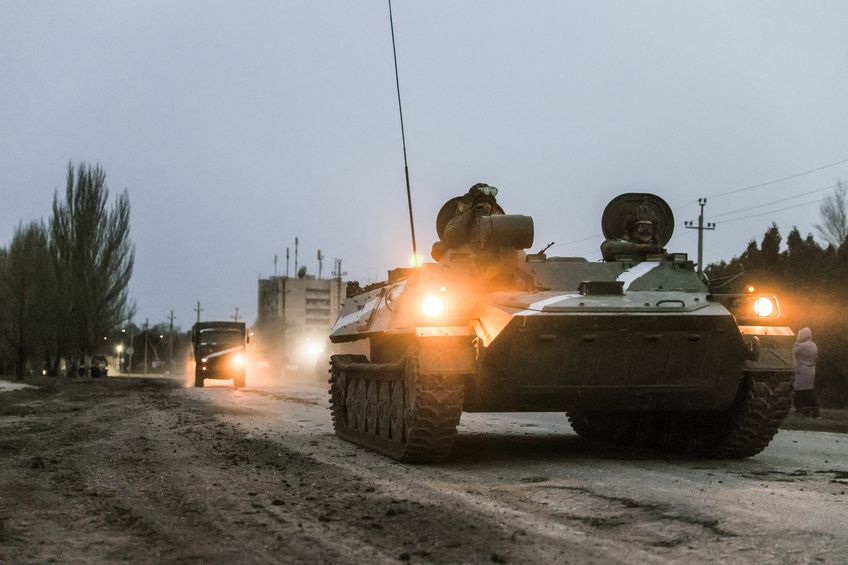 Un convoi de tancuri rusești se îndreaptă către Ucraina / FOTO: Imago-Images