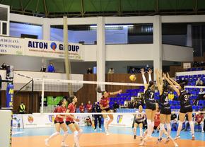CSM Volei Alba Blaj, vicecampioana României, eșec în turul „semifinalelor” Cupei CEV, în fața gigantului Eczacibași Dynavit