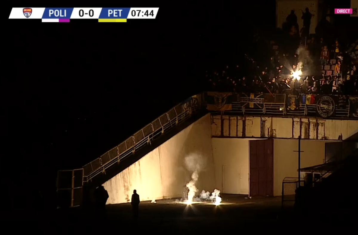 Poli Timișoara - Petrolul » S-a stins nocturna