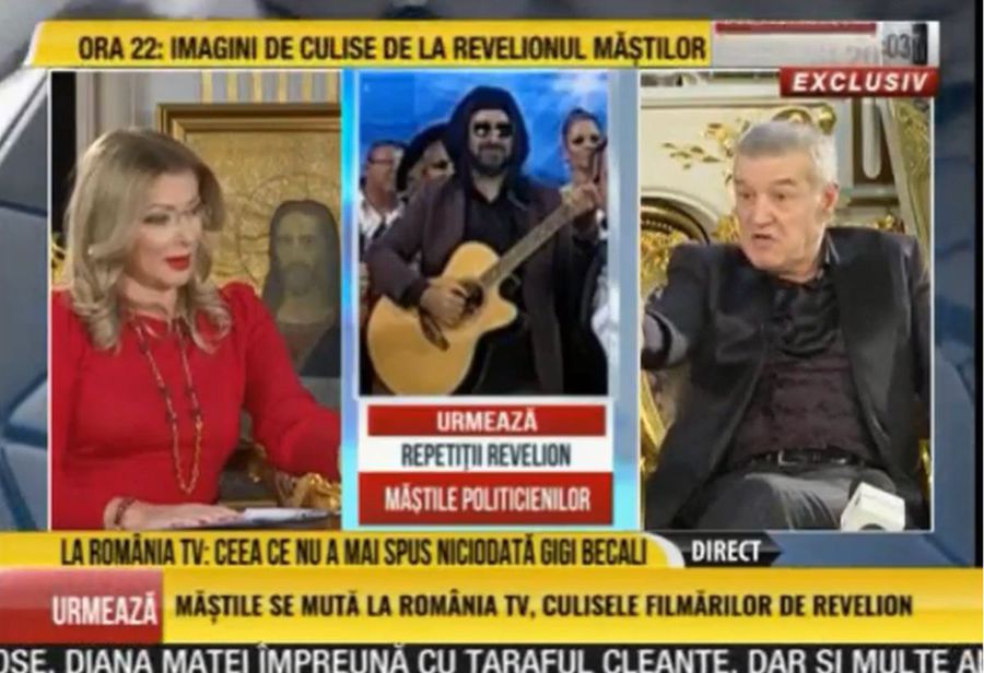 Post TV amendat din cauza declarațiilor lui Gigi Becali: „O colecție de perle sinistre, promotor al teoriei conspirației”