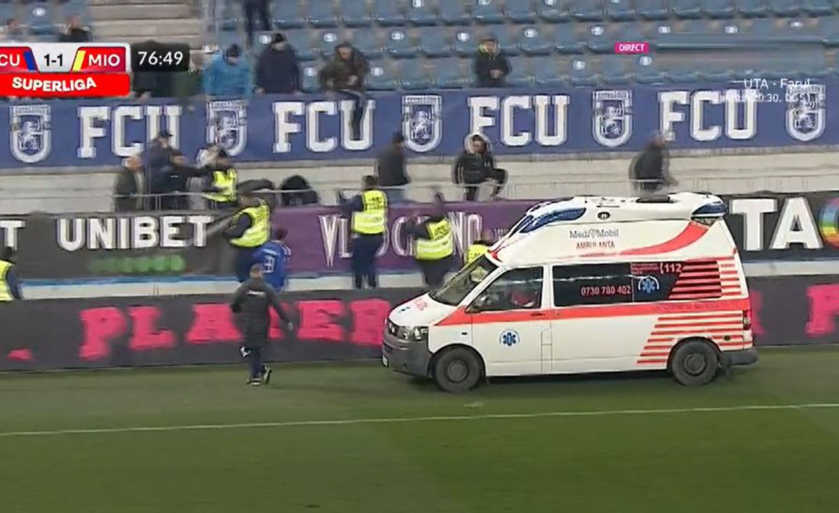 Probleme în stadion la FCU Craiova - CS Mioveni