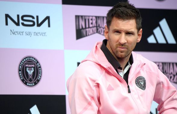 Un oficial MLS, enervat de atenția primită de Messi: „E ca și cum ai scrie despre Taylor Swift”