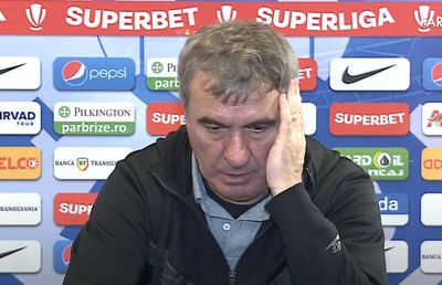 Hagi și-a distrus jucătorii în conferință: „Poate s-au plictisit de mine! Dacă mă enervează, asta fac!”