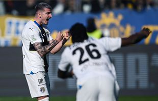 Mihăilă, decisiv pentru Parma » Man, scos la pauză și criticat: „Prea mult finețuri inutile”