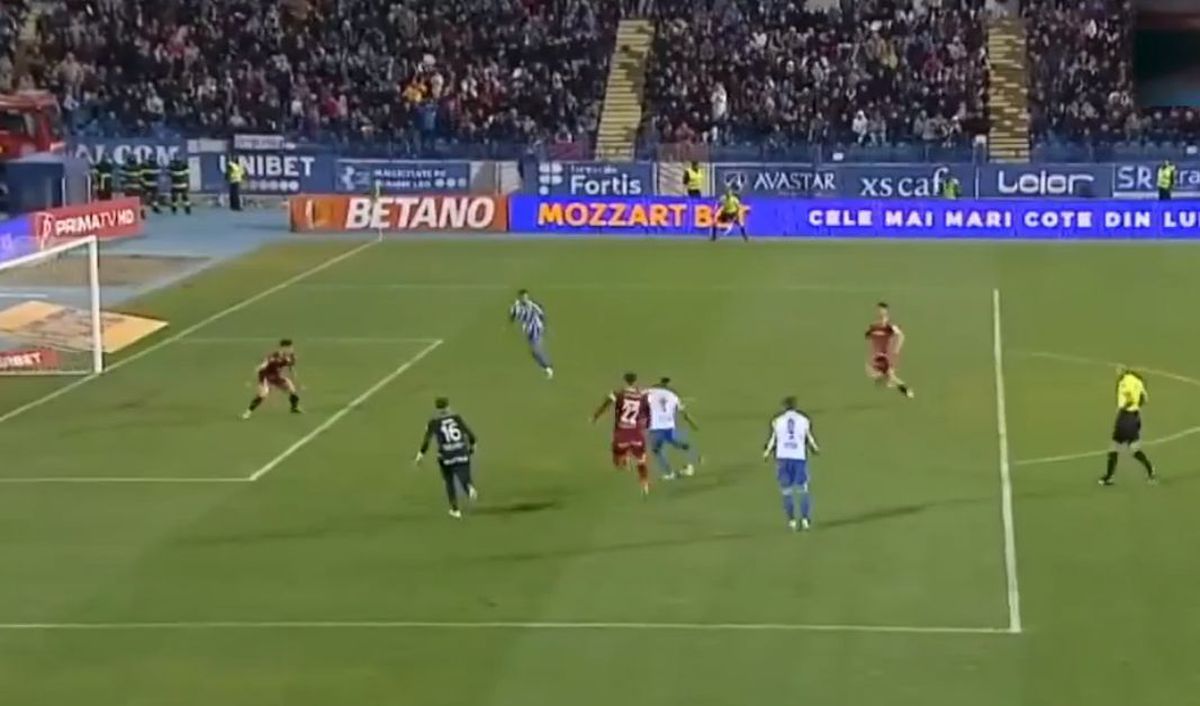 Cristian Săpunaru, gafă decisivă în Poli Iași - Rapid