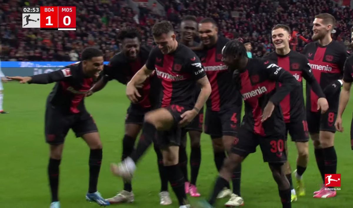 Xhaka a marcat și a pus în scenă o farsă! Xabi Alonso s-a speriat pe margine