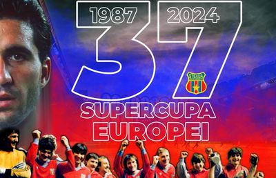 FCSB, la 37 de ani de când Steaua a câștigat Supercupa Europei: „Uriașii fotbaliști care au îmbrăcat tricoul Stelei”