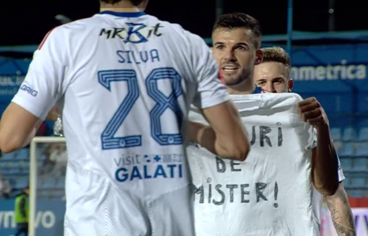 Frederic Maciel, gol încântător în Farul - Oțelul / FOTO: Captură TV @Orange Sport 1