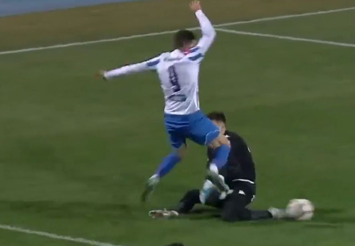 Cristian Săpunaru, gafă decisivă în Poli Iași - Rapid