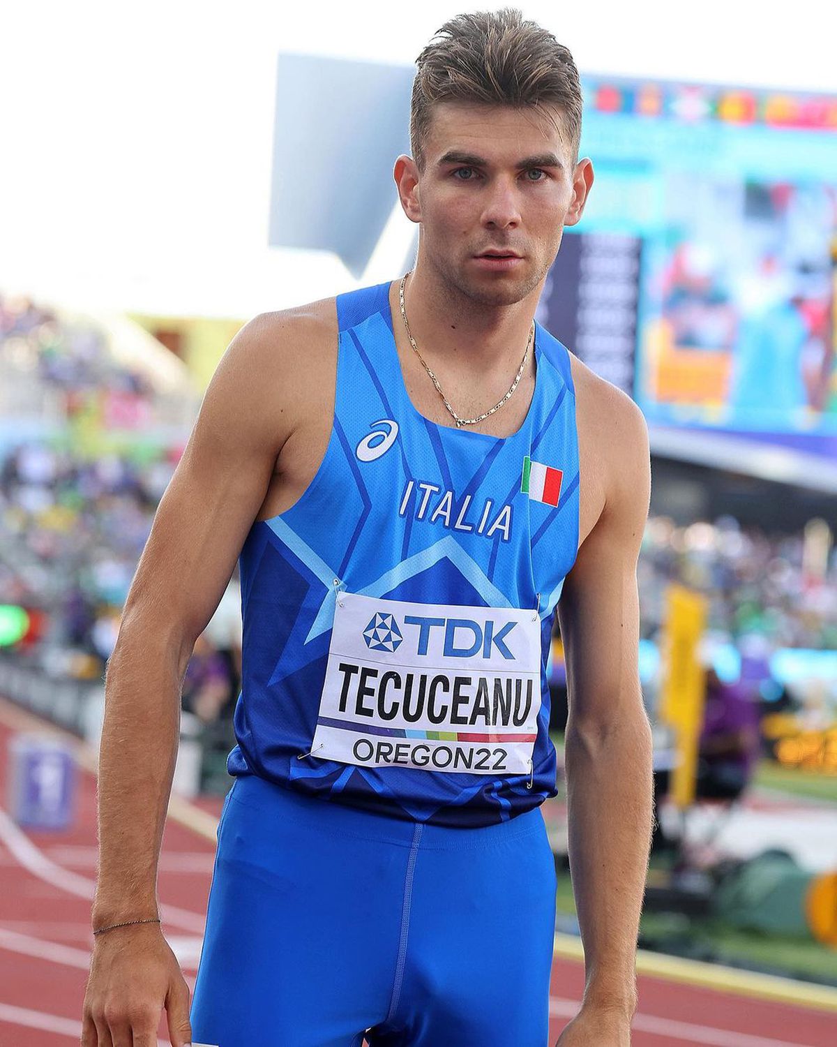 Atletul Cătălin Tecuceanu, eroul Italiei. Foto: Instagram