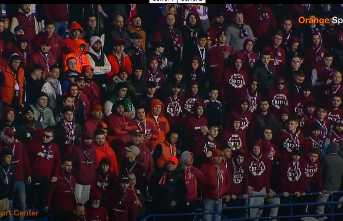 Fotbaliștii Rapidului, goniți din fața galeriei la Iași