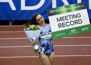 Încălzire pentru Campionatele Mondiale în sală de la Glasgow » Andreea Miklos s-a impus în proba de 400 m în concursul de la Madrid, ultimul din World Indoor Tour