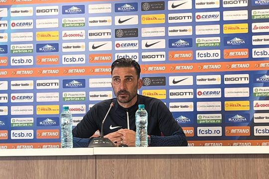 Elias Charalambous, la conferința de presă înainte de FCSB - Botoșani