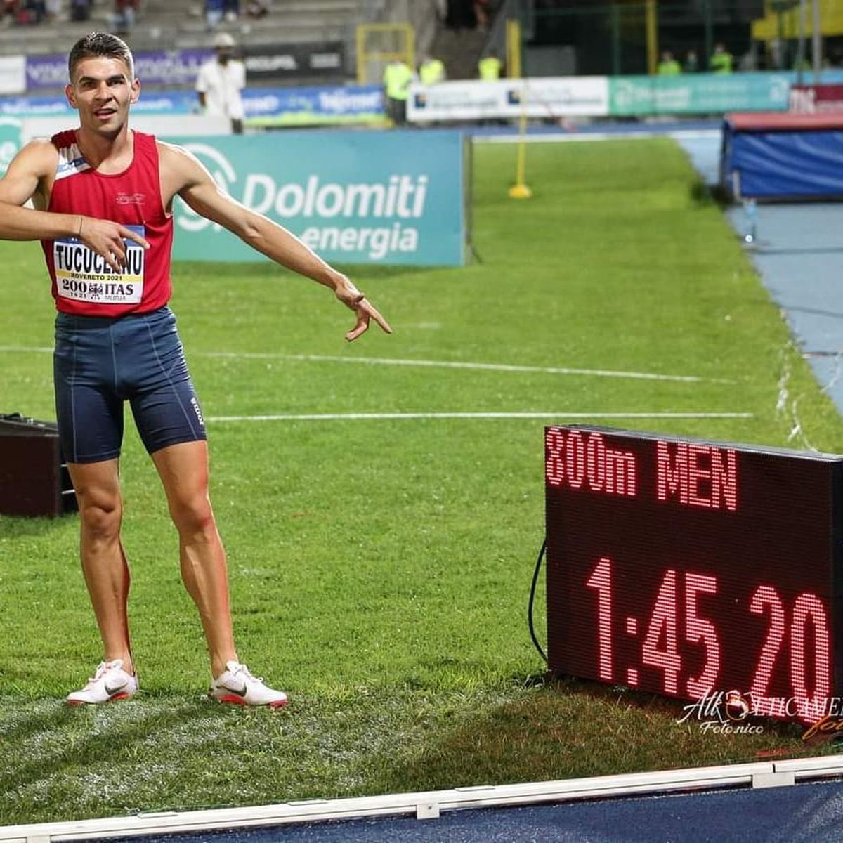 Atletul Cătălin Tecuceanu, eroul Italiei. Foto: Instagram