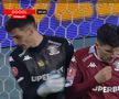 Cristian Săpunaru (39 de ani) a greșit flagrant în minutul 54 al meciului Poli Iași - Rapid, când giuleștenii erau în avantaj, scor 1-0 / FOTO: Captură TV @Orange Sport 1