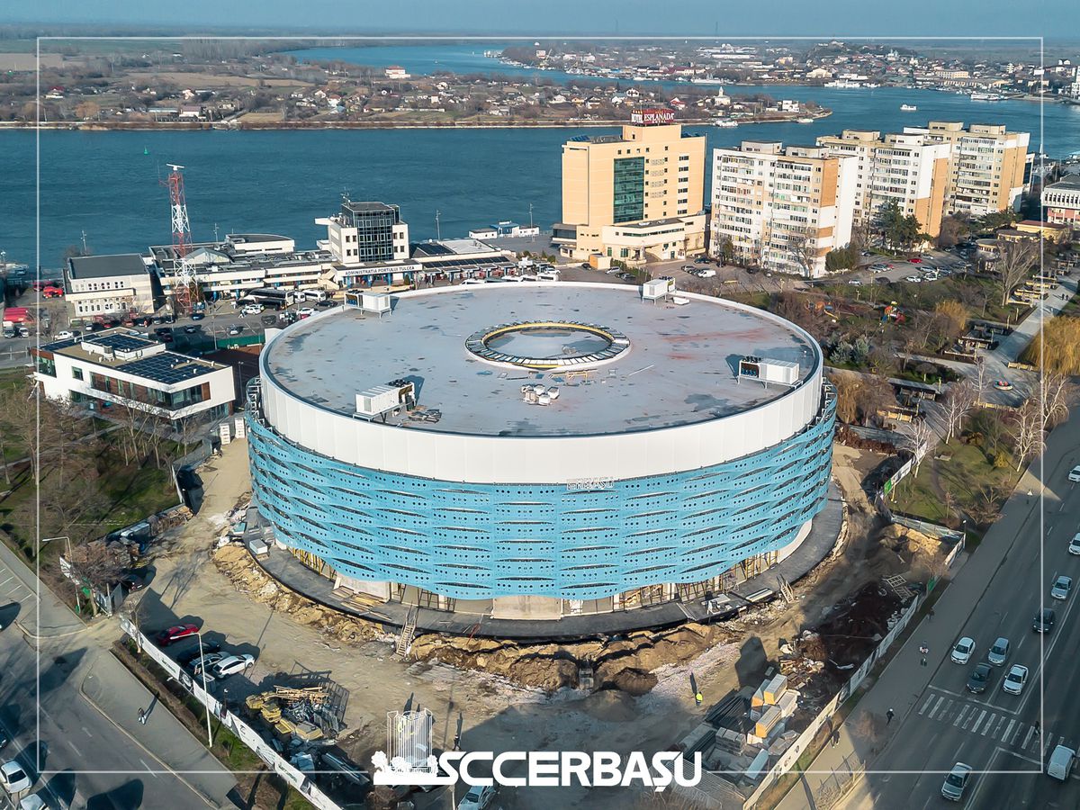 Arena-OZN din România prinde contur! Imagini spectaculoase cu obiectivul de 25 de milioane de euro