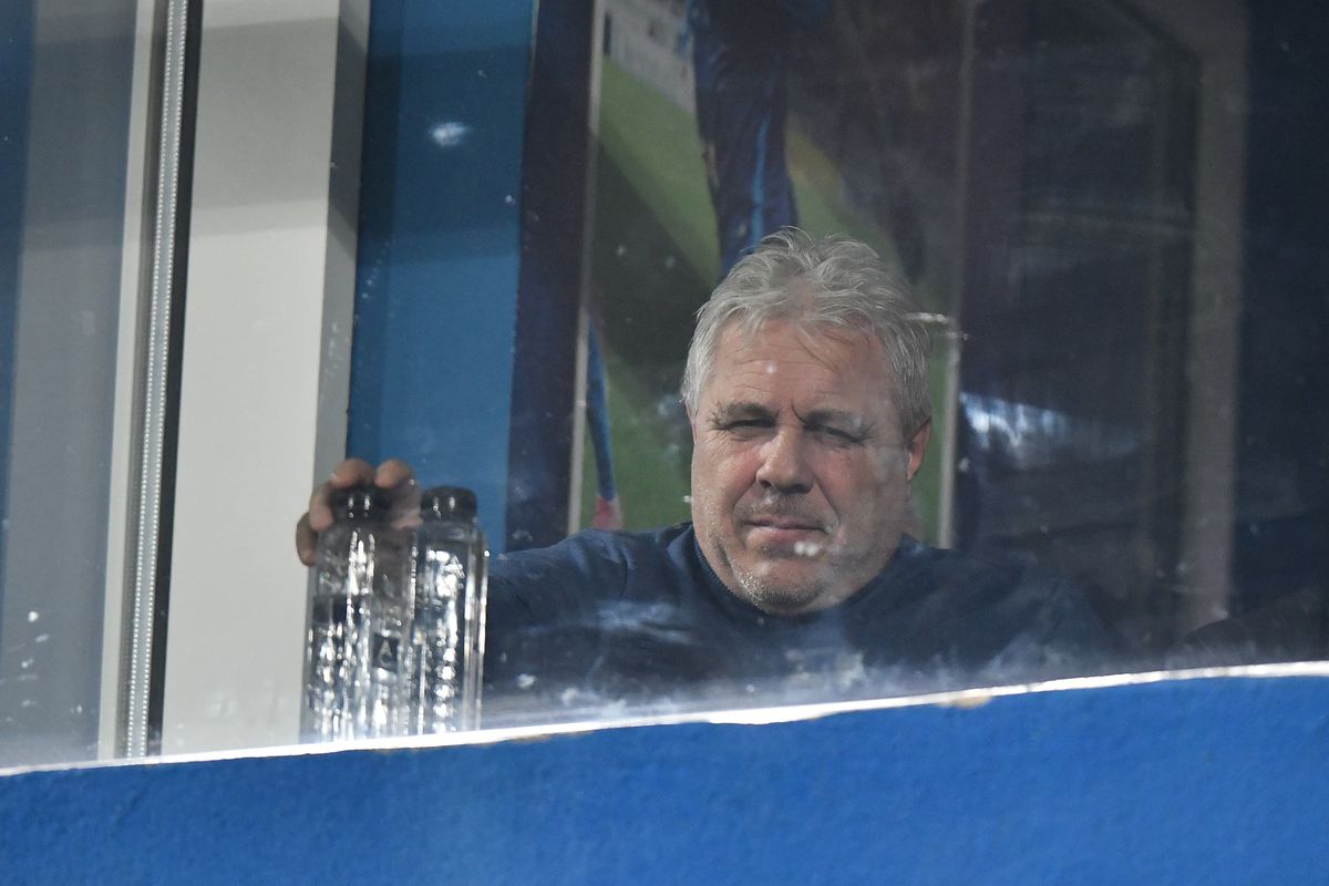 Marius Șumudică, în tribune la Farul - Rapid