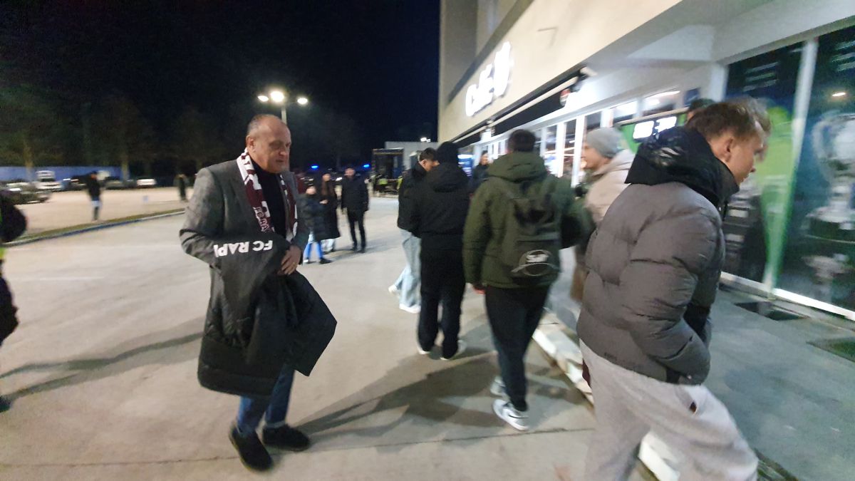 Dan Șucu, prezent la Farul - Rapid » Cum a apărut patronul giuleștenilor, la nici 48 de ore după eșecul din Serie A