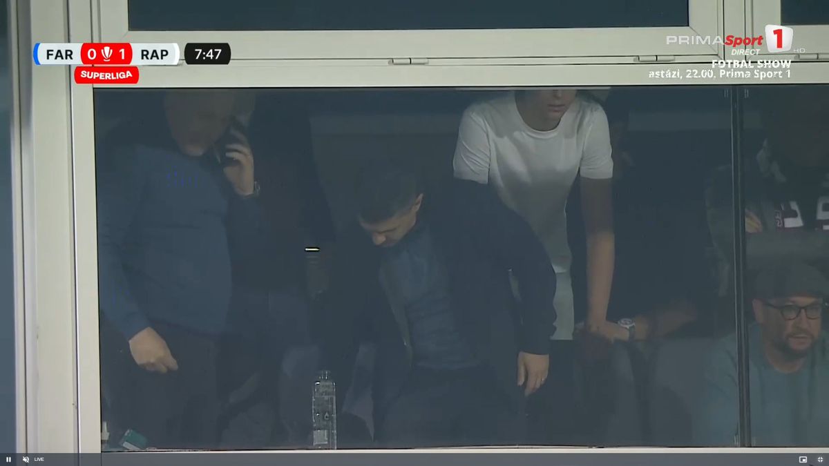 Marius Șumudică, în tribune la Farul - Rapid