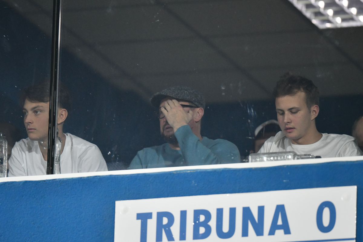 Marius Șumudică, în tribune la Farul - Rapid