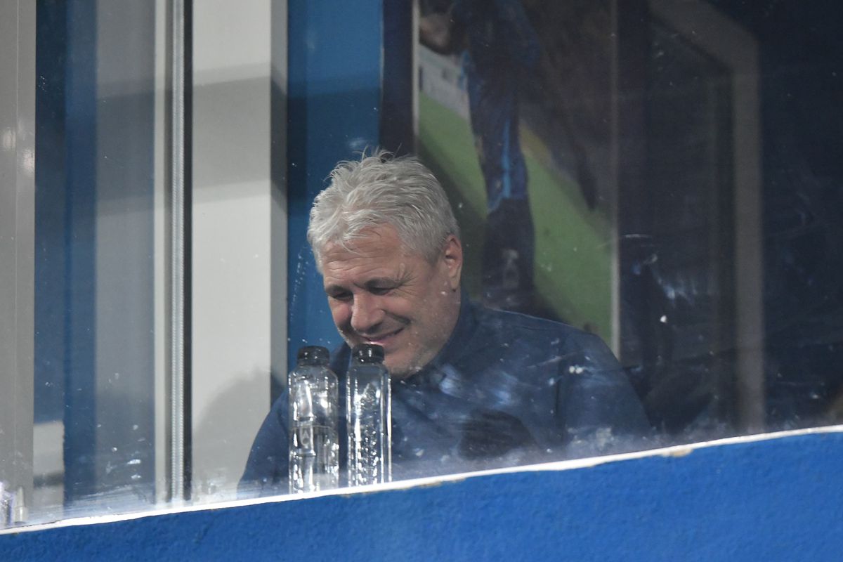 Marius Șumudică, în tribune la Farul - Rapid