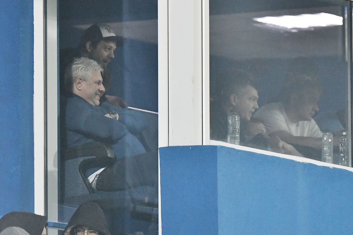 Marius Șumudică, în tribune la Farul - Rapid