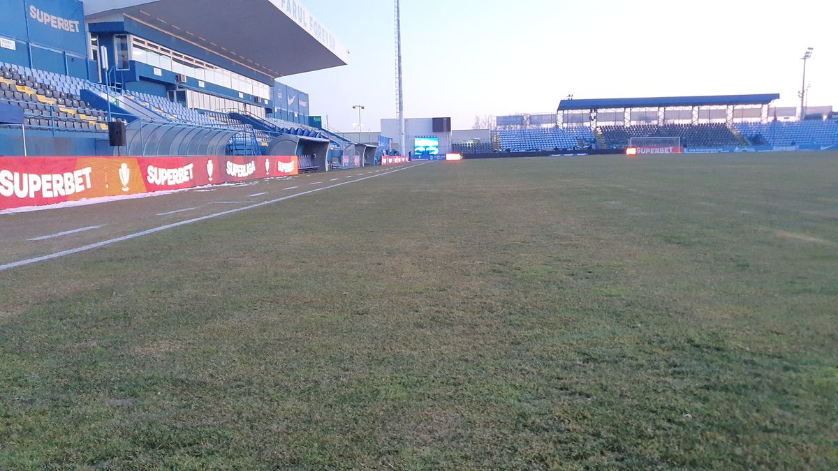 Imagini înainte de Farul - Rapid, 24.02.2025