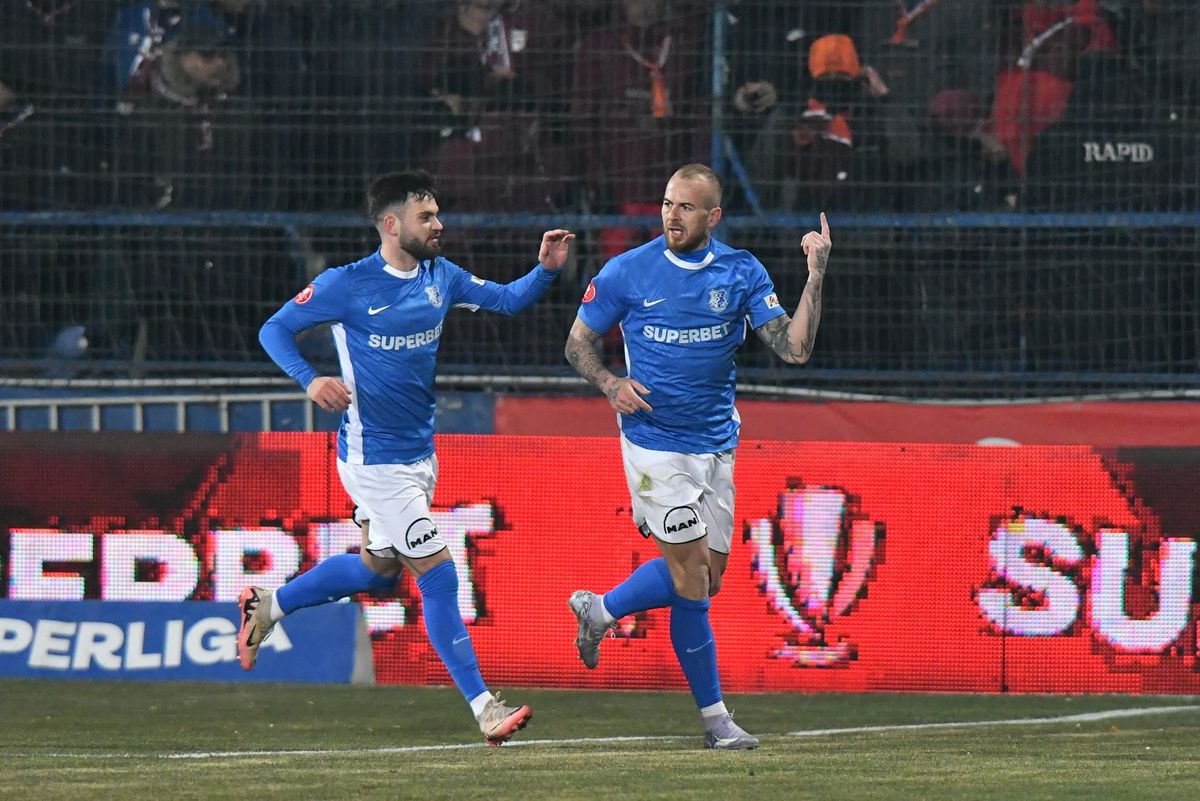 Elvir Koljic, primul gol pentru Rapid! Incredibil de când nu mai punctase atacantul