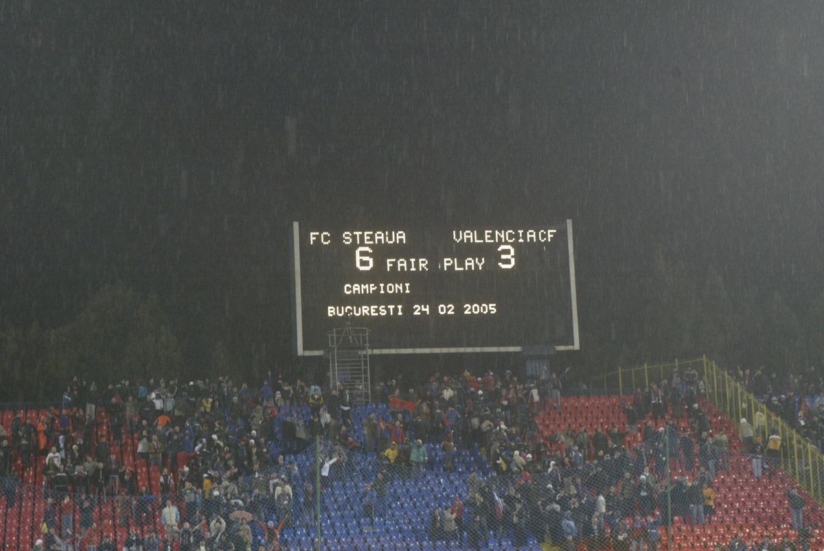 Steaua - Valencia, 24 februarie 2005