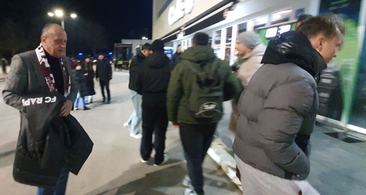 Dan Șucu, prezent la Farul - Rapid » Cum a apărut patronul giuleștenilor, la nici 48 de ore după eșecul din Serie A