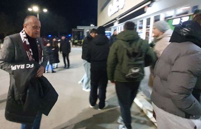 Dan Șucu, prezent la Farul - Rapid » Cum a apărut patronul giuleștenilor, la nici 48 de ore după eșecul din Serie A