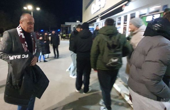 Dan Șucu, prezent la Farul - Rapid » Cum a apărut patronul giuleștenilor, la nici 48 de ore după eșecul din Serie A