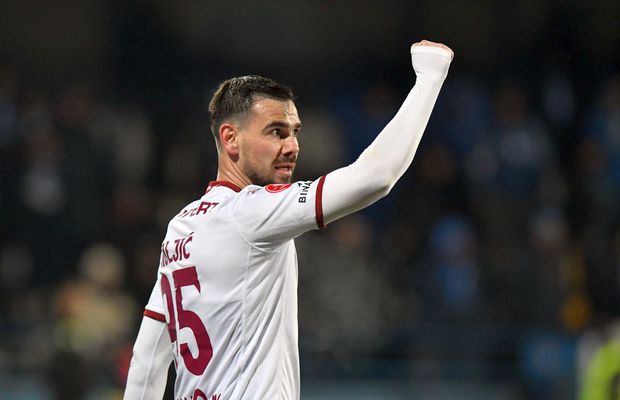 Elvir Koljic, primul gol pentru Rapid! Incredibil de când nu mai punctase atacantul