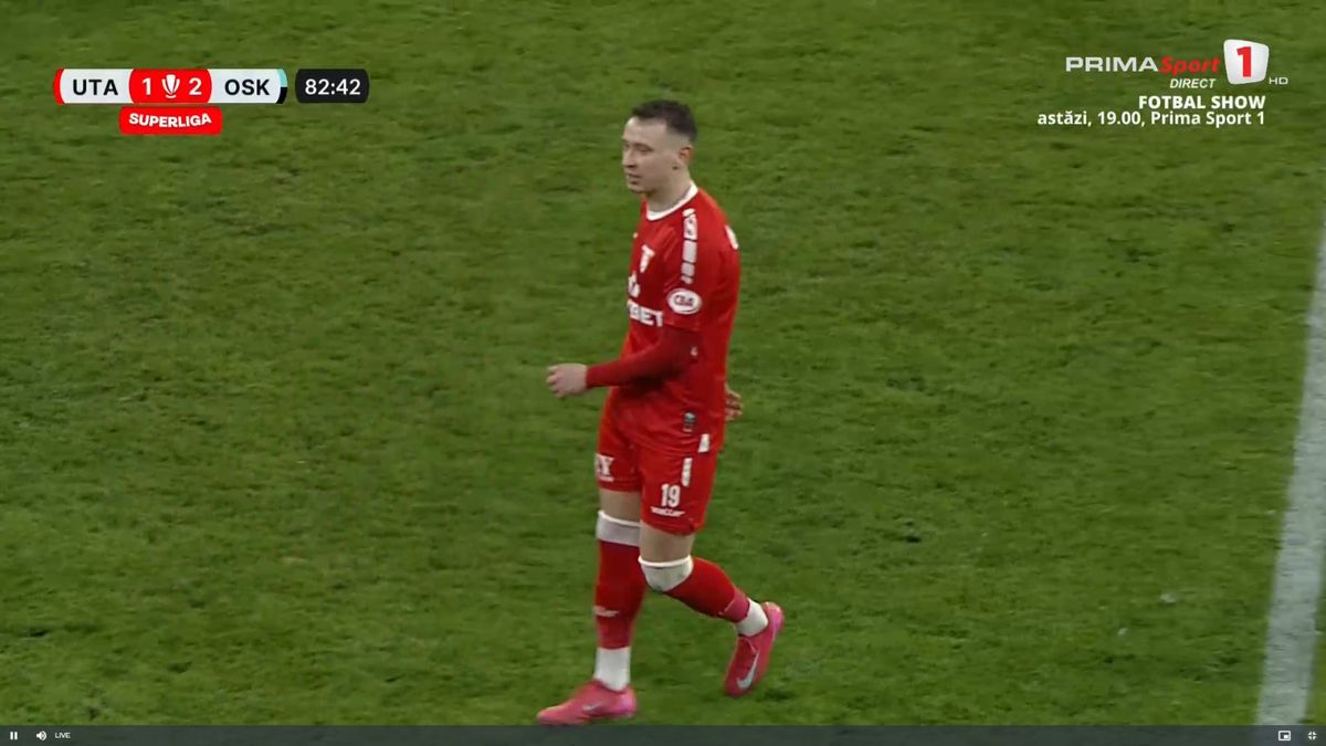 Reprobabil! Valentin Costache, gest obscen la adresa unui adversar » Camerele TV au surprins totul