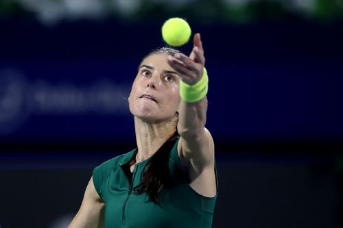 Sorana Cîrstea în acțiune FOTO Guliver/GettyImages
