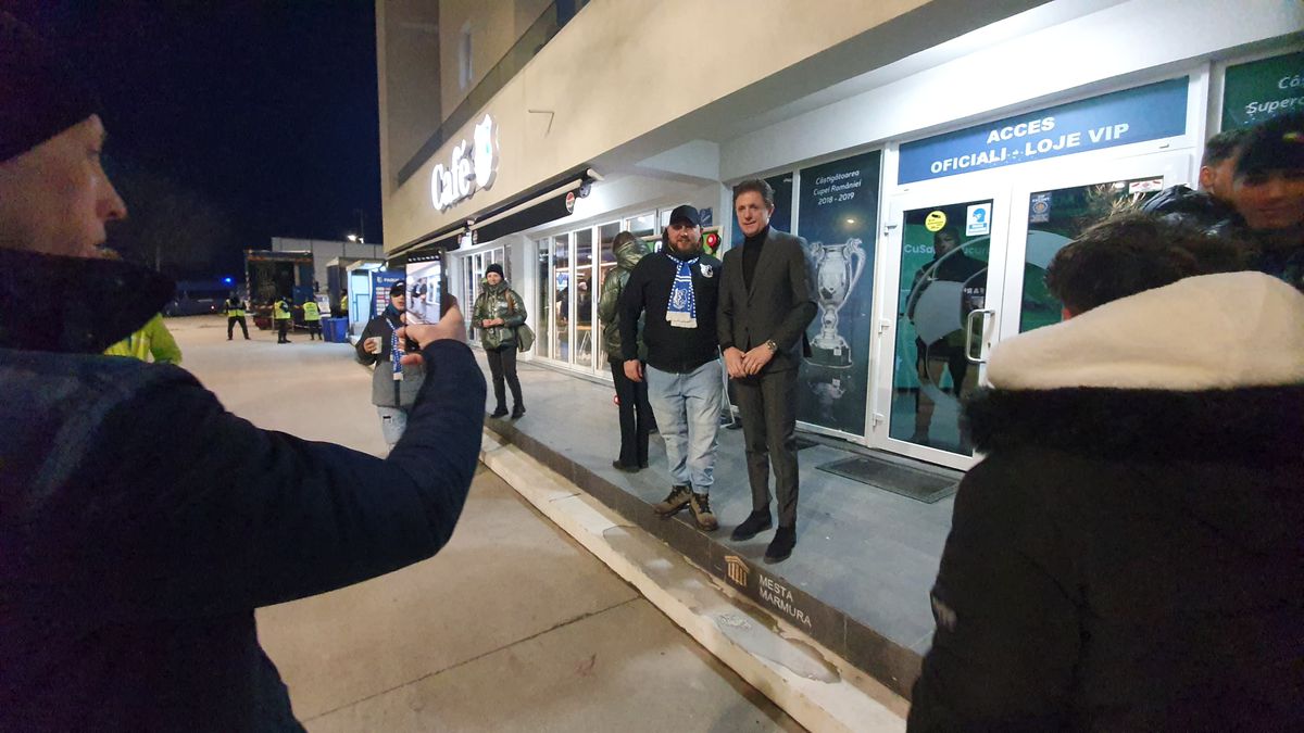 Dan Șucu, prezent la Farul - Rapid » Cum a apărut patronul giuleștenilor, la nici 48 de ore după eșecul din Serie A